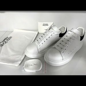 Alexander McQueen oversized Platform White Sneakers